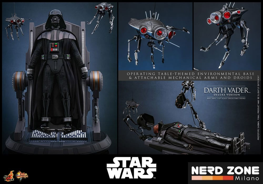 HOT TOYS - Star Wars: Episode III - Revenge of the Sith (MMS 811) Action Figure 1/6 Darth Vader (Deluxe Version) 35 cm