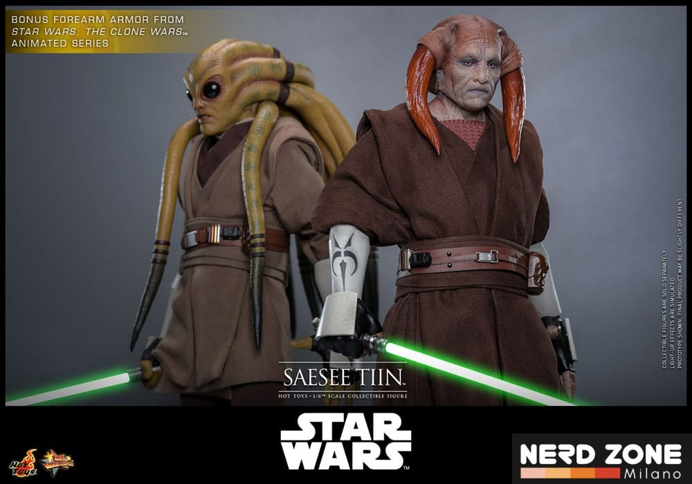 HOT TOYS - Star Wars: Episode III - Revenge of the Sith Movie Masterpiece Action Figure 1/6 Saesee Tiin 31 cm