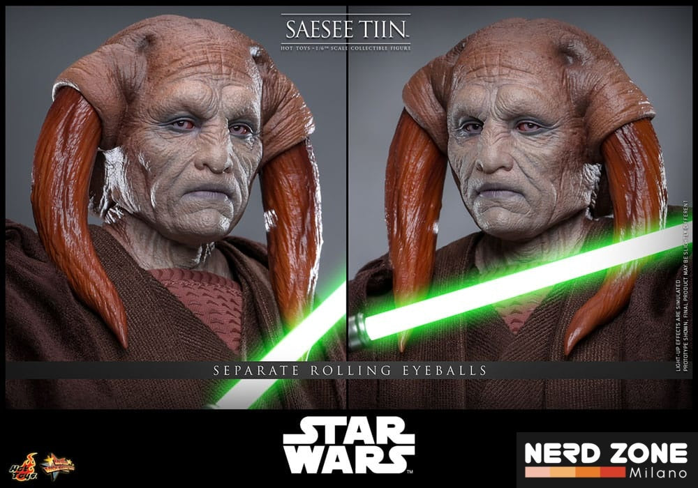 HOT TOYS - Star Wars: Episode III - Revenge of the Sith Movie Masterpiece Action Figure 1/6 Saesee Tiin 31 cm