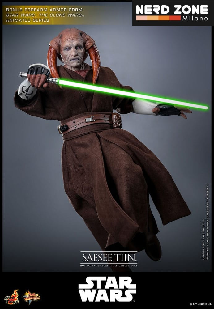 HOT TOYS - Star Wars: Episode III - Revenge of the Sith Movie Masterpiece Action Figure 1/6 Saesee Tiin 31 cm