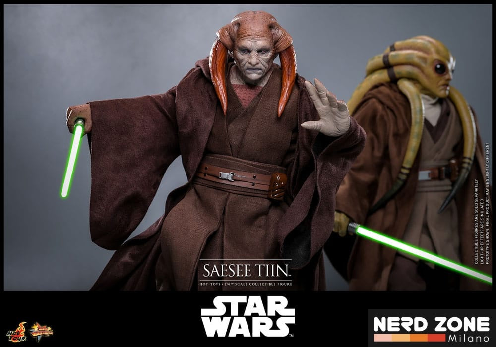 HOT TOYS - Star Wars: Episode III - Revenge of the Sith Movie Masterpiece Action Figure 1/6 Saesee Tiin 31 cm