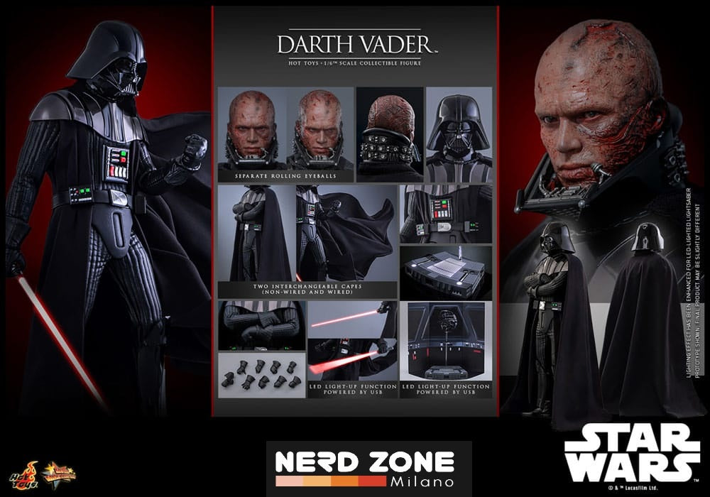 HOT TOYS - Star Wars: Episode III - Revenge of the Sith (MMS 810) Action Figure 1/6 Darth Vader (Collector Edition)
