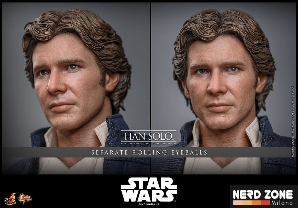 HOT TOYS - Star Wars Episode V Movie Masterpiece Action Figure 1/6 Han Solo 31 cm