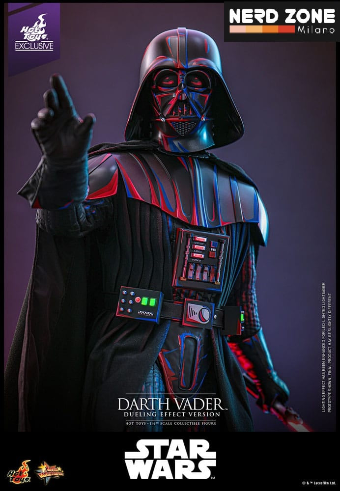 HOT TOYS - Star Wars Movie Masterpiece Action Figure 1/6 Darth Vader (Dueling Effect Version) Hot Toys Exclusive 35 cm (MMS777)