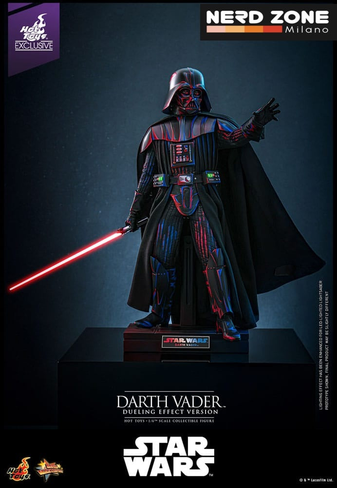 HOT TOYS - Star Wars Movie Masterpiece Action Figure 1/6 Darth Vader (Dueling Effect Version) Hot Toys Exclusive 35 cm (MMS777)