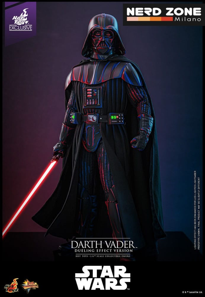 HOT TOYS - Star Wars Movie Masterpiece Action Figure 1/6 Darth Vader (Dueling Effect Version) Hot Toys Exclusive 35 cm (MMS777)