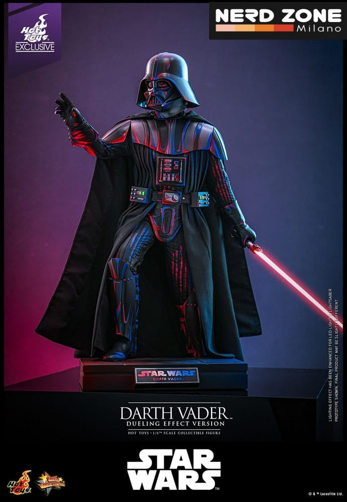 HOT TOYS - Star Wars Movie Masterpiece Action Figure 1/6 Darth Vader (Dueling Effect Version) Hot Toys Exclusive 35 cm (MMS777)