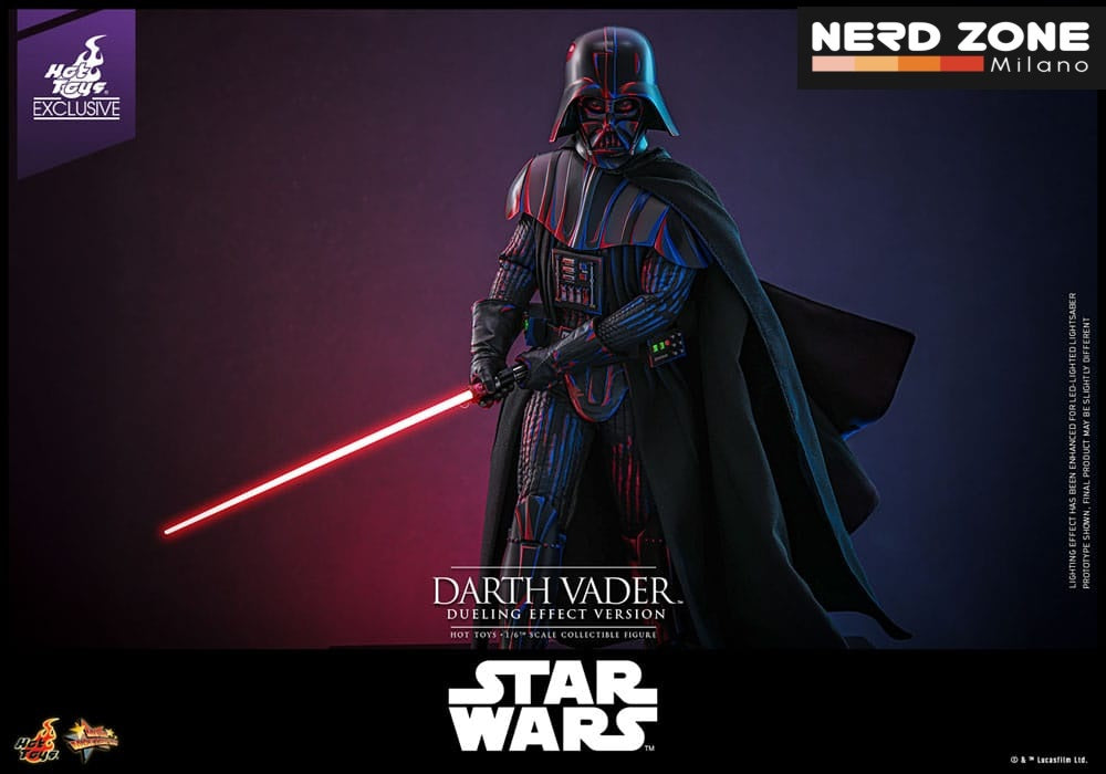 HOT TOYS - Star Wars Movie Masterpiece Action Figure 1/6 Darth Vader (Dueling Effect Version) Hot Toys Exclusive 35 cm (MMS777)