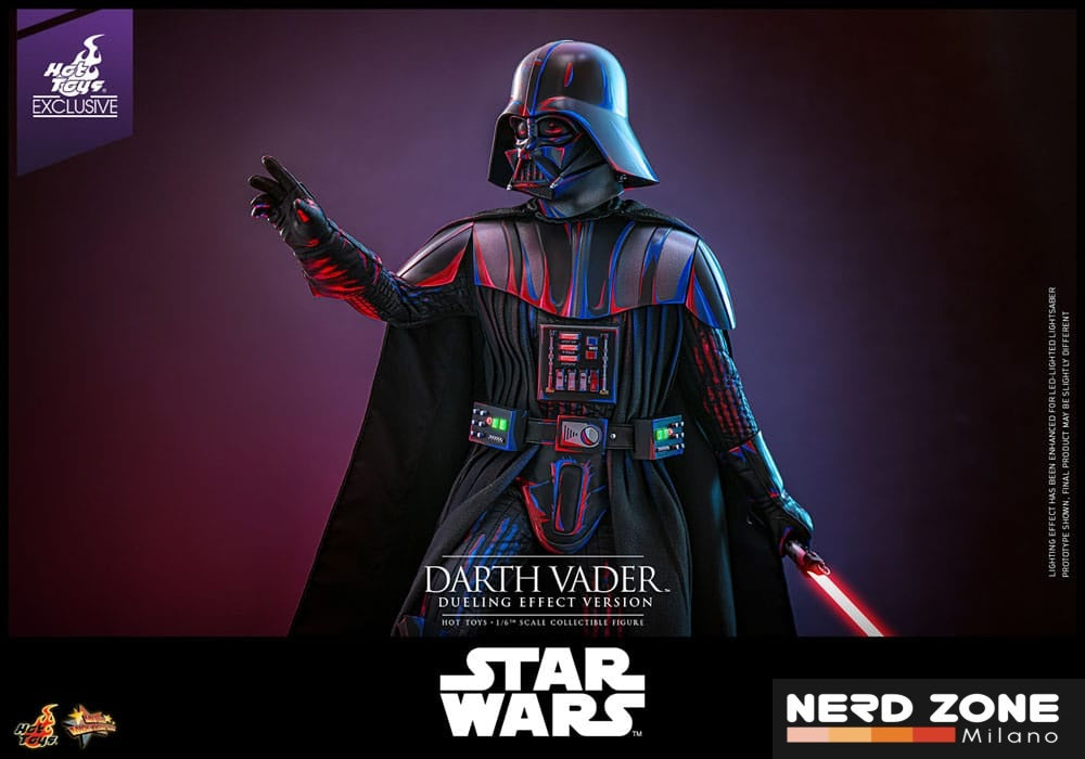 HOT TOYS - Star Wars Movie Masterpiece Action Figure 1/6 Darth Vader (Dueling Effect Version) Hot Toys Exclusive 35 cm (MMS777)