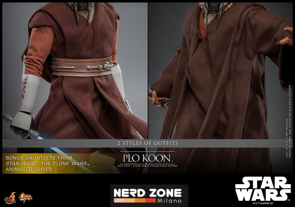 HOT TOYS - Star Wars Movie Masterpiece Action Figure 1/6 Plo Koon 31 cm