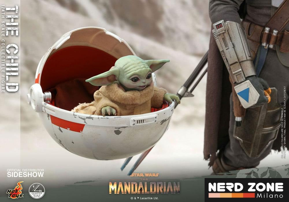 HOT TOYS - Star Wars The Mandalorian Action Figure 1/4 The Child 9 cm