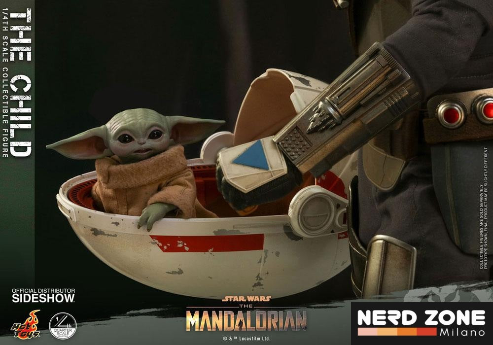 HOT TOYS - Star Wars The Mandalorian Action Figure 1/4 The Child 9 cm