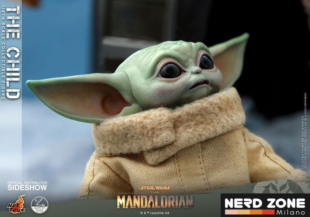 HOT TOYS - Star Wars The Mandalorian Action Figure 1/4 The Child 9 cm