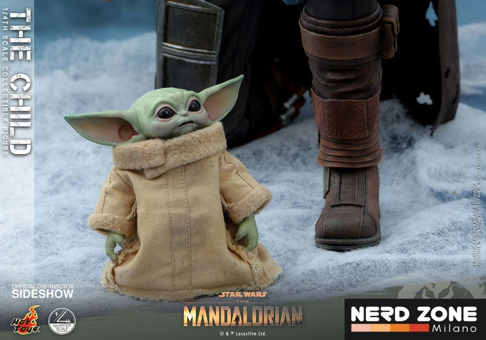 HOT TOYS - Star Wars The Mandalorian Action Figure 1/4 The Child 9 cm