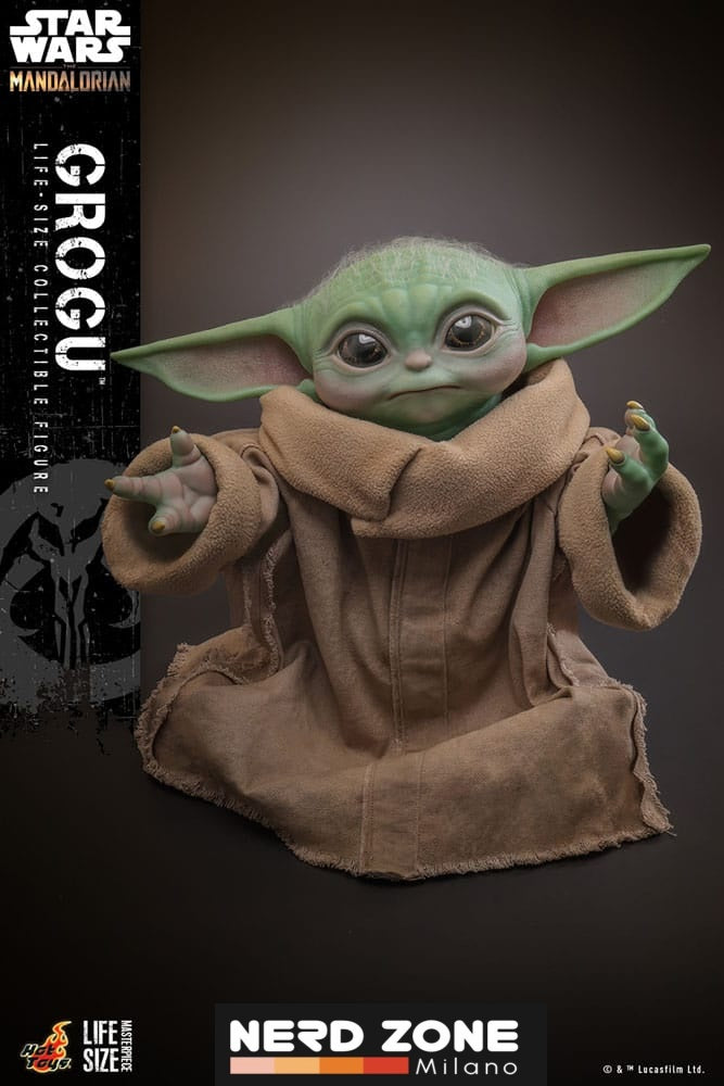 HOT TOYS - Star Wars: The Mandalorian Life-Size Masterpiece Action Figure Grogu 37 cm