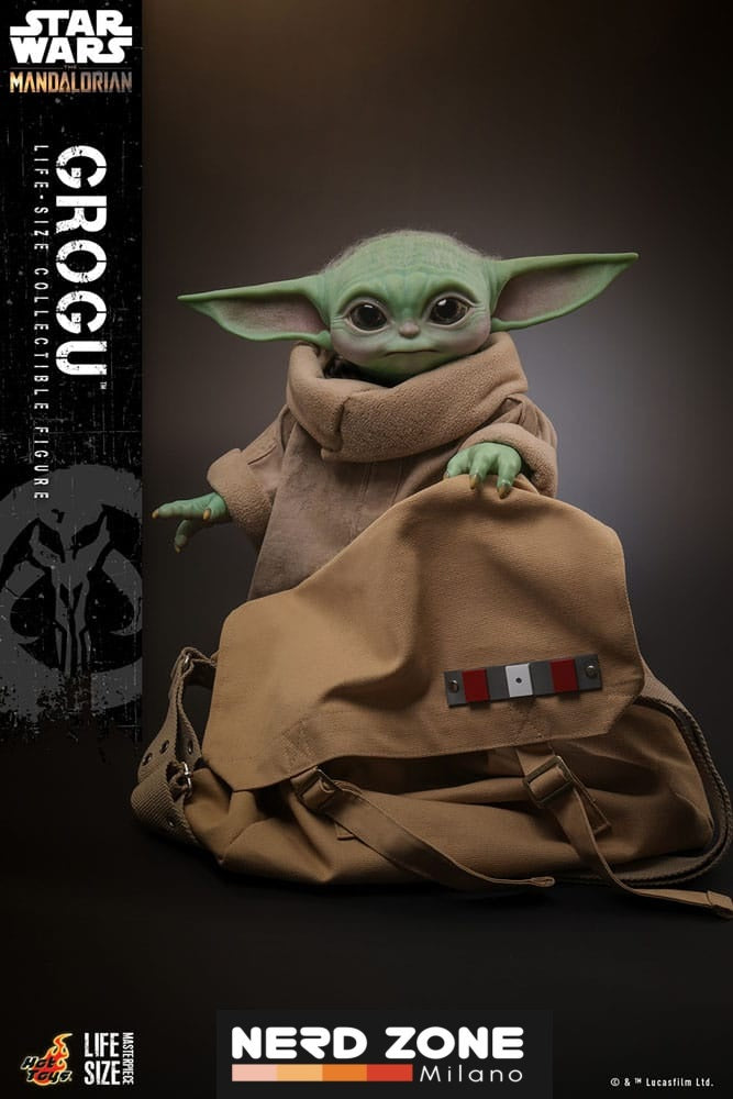 HOT TOYS - Star Wars: The Mandalorian Life-Size Masterpiece Action Figure Grogu 37 cm