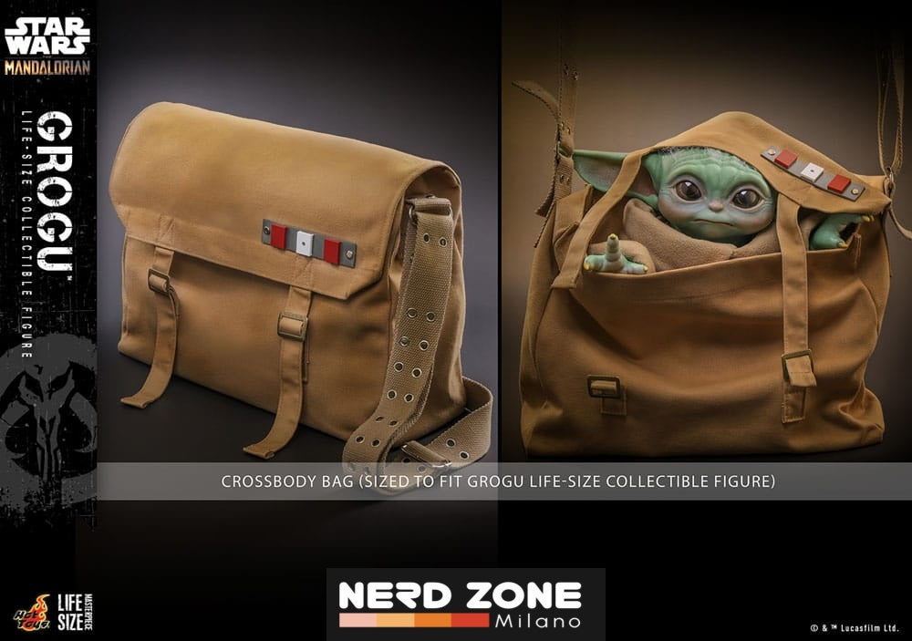 HOT TOYS - Star Wars: The Mandalorian Life-Size Masterpiece Action Figure Grogu 37 cm