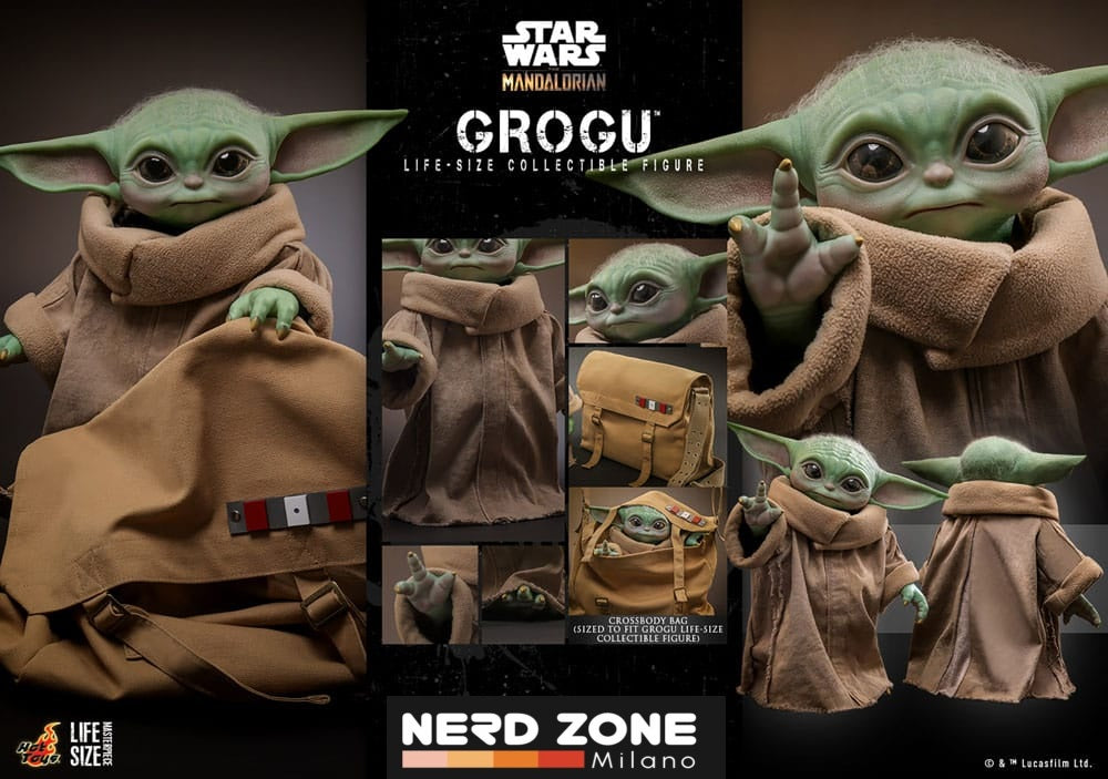 HOT TOYS - Star Wars: The Mandalorian Life-Size Masterpiece Action Figure Grogu 37 cm