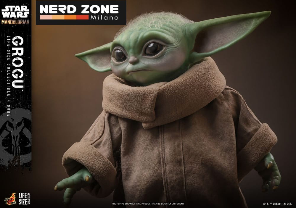 HOT TOYS - Star Wars: The Mandalorian Life-Size Masterpiece Action Figure Grogu 37 cm