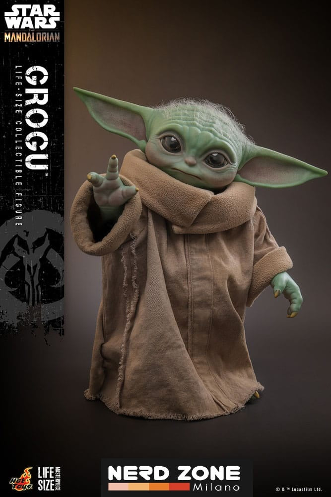 HOT TOYS - Star Wars: The Mandalorian Life-Size Masterpiece Action Figure Grogu 37 cm