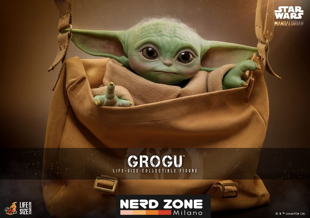 HOT TOYS - Star Wars: The Mandalorian Life-Size Masterpiece Action Figure Grogu 37 cm