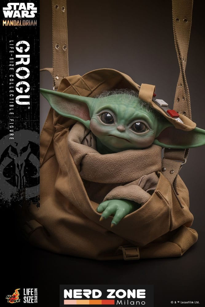 HOT TOYS - Star Wars: The Mandalorian Life-Size Masterpiece Action Figure Grogu 37 cm
