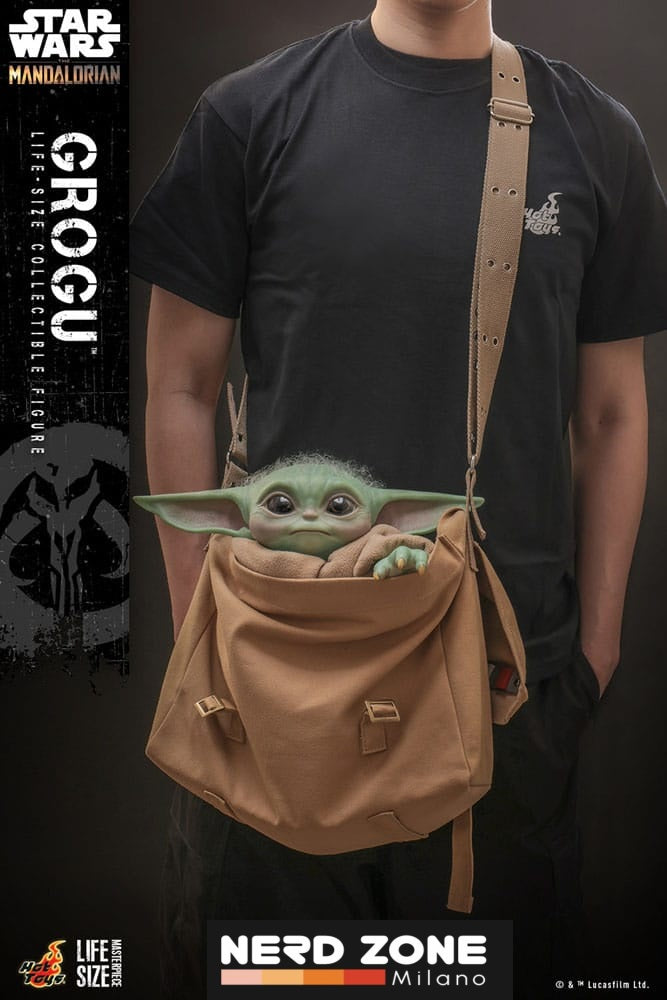 HOT TOYS - Star Wars: The Mandalorian Life-Size Masterpiece Action Figure Grogu 37 cm