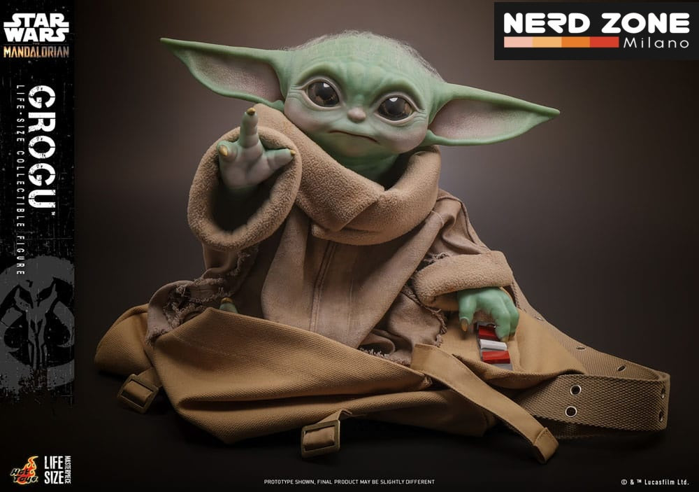 HOT TOYS - Star Wars: The Mandalorian Life-Size Masterpiece Action Figure Grogu 37 cm