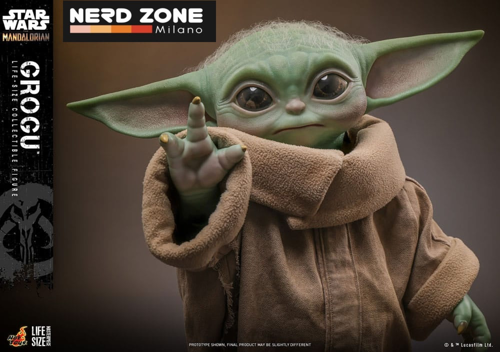 HOT TOYS - Star Wars: The Mandalorian Life-Size Masterpiece Action Figure Grogu 37 cm