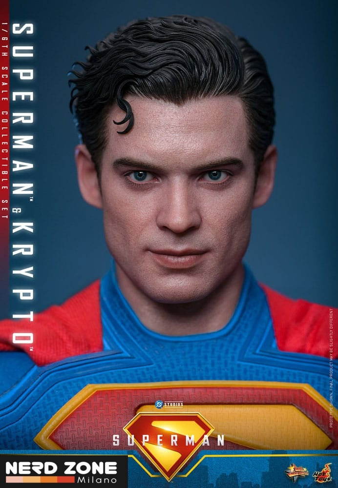 HOT TOYS - Superman (2025) Movie Masterpiece Action Figure 1/6 Superman & Krypto 33 cm
