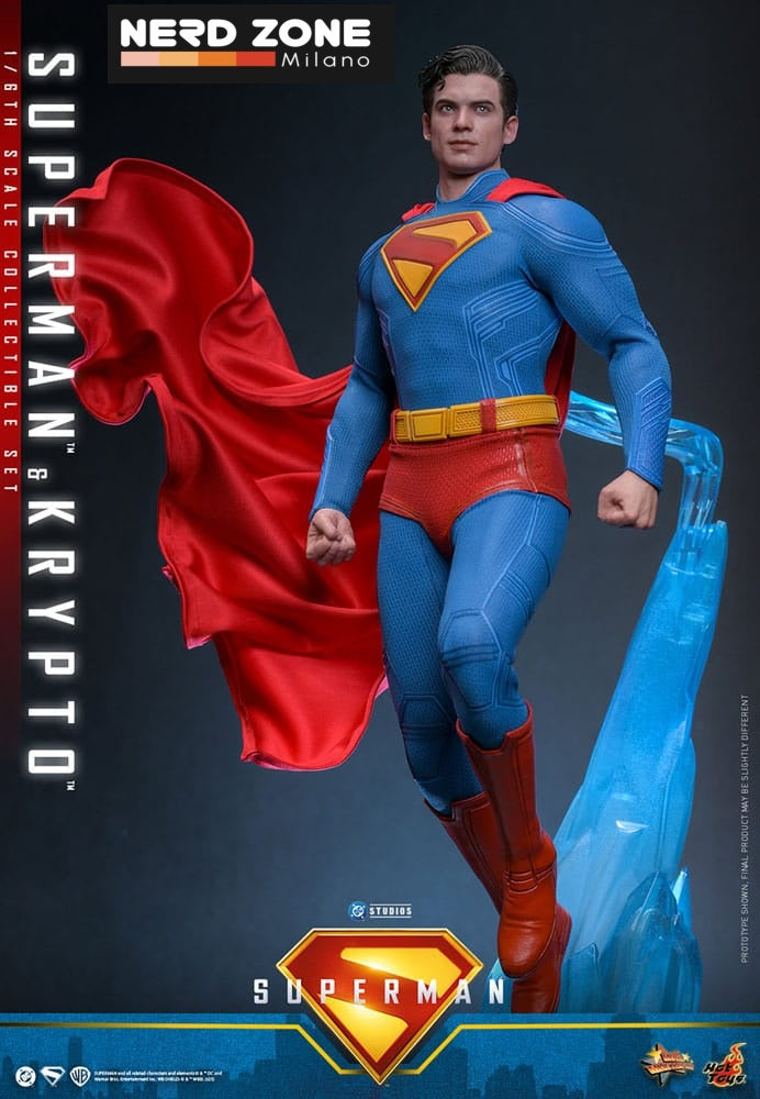 HOT TOYS - Superman (2025) Movie Masterpiece Action Figure 1/6 Superman & Krypto 33 cm