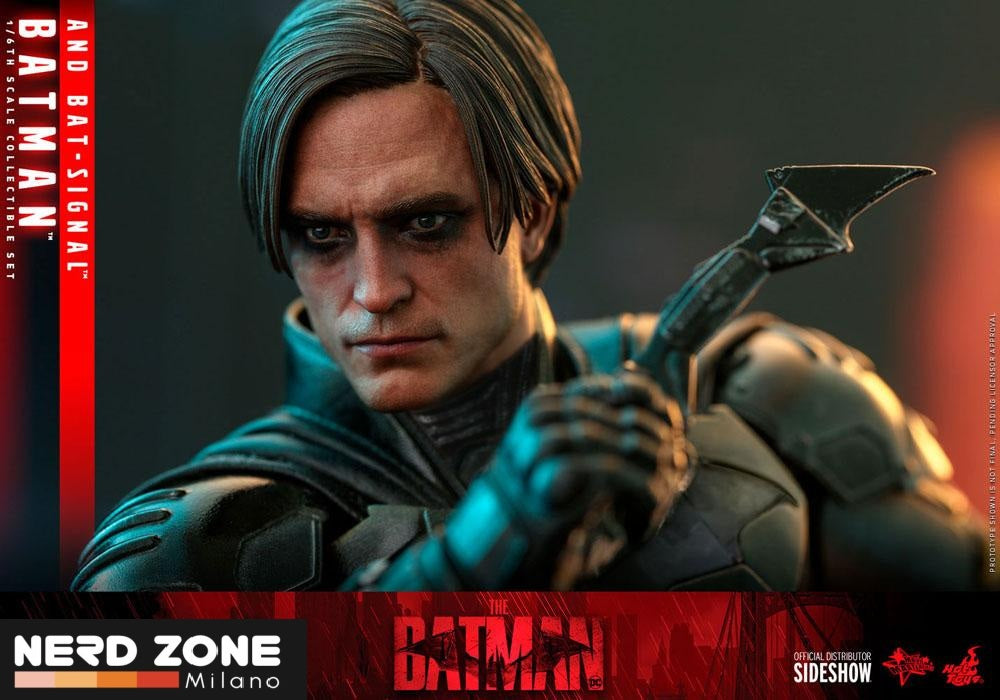 HOT TOYS - The Batman Movie Masterpiece Action Figure 1/6 Batman with Bat-Signal 31 cm
