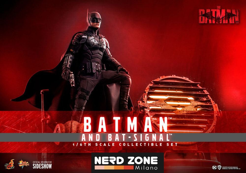 HOT TOYS - The Batman Movie Masterpiece Action Figure 1/6 Batman with Bat-Signal 31 cm