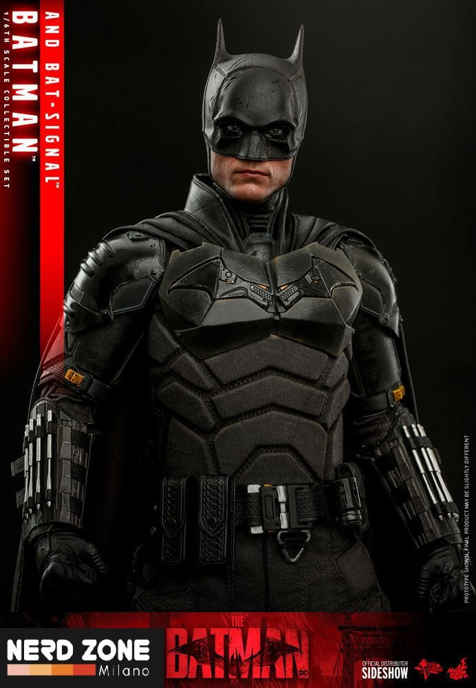 HOT TOYS - The Batman Movie Masterpiece Action Figure 1/6 Batman with Bat-Signal 31 cm