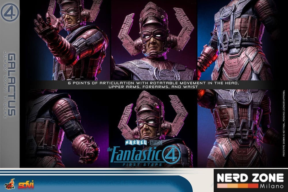 HOT TOYS - The Fantastic Four: First Steps Jumbo Sofvi Masterpiece Vinyl Figure Galactus 70 cm