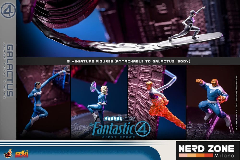 HOT TOYS - The Fantastic Four: First Steps Jumbo Sofvi Masterpiece Vinyl Figure Galactus 70 cm