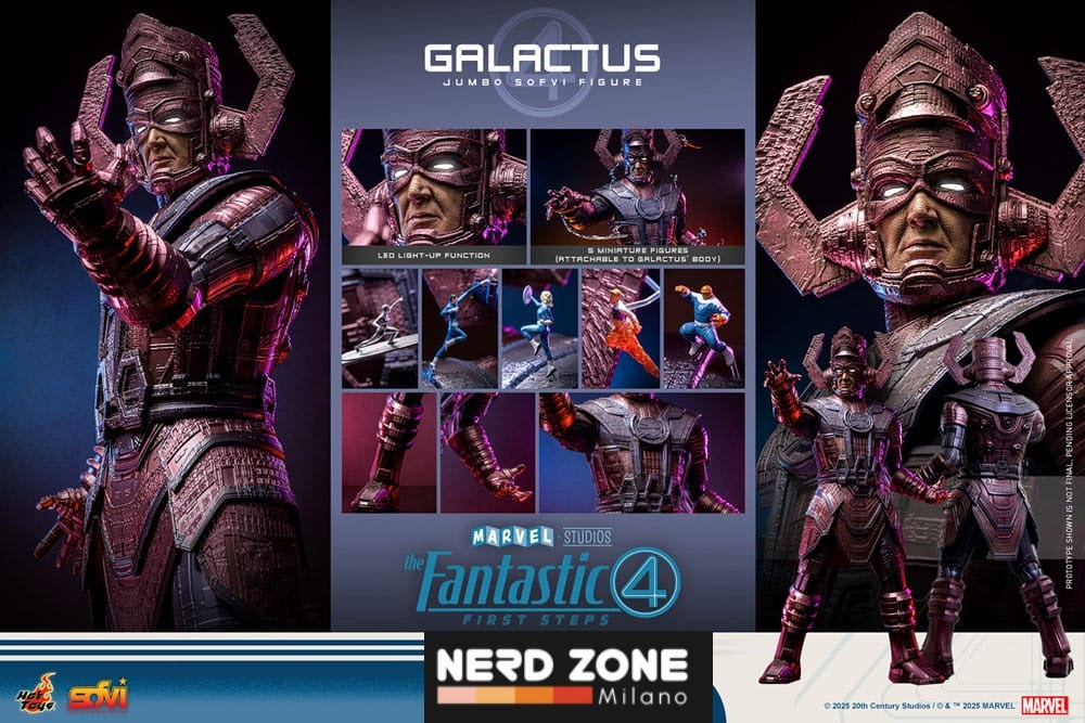 HOT TOYS - The Fantastic Four: First Steps Jumbo Sofvi Masterpiece Vinyl Figure Galactus 70 cm
