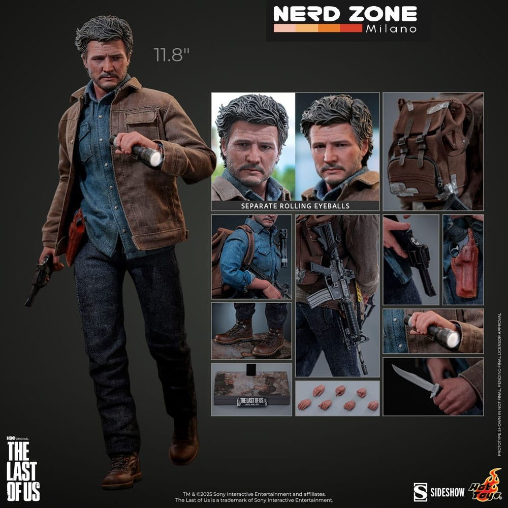 HOT TOYS - The Last of Us Action Figure 1/6 Joel Miller 30 cm (TMS160)