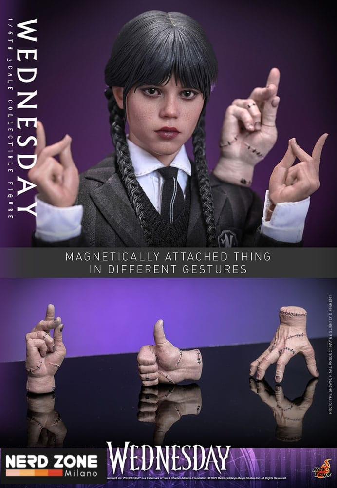 HOT TOYS - Wednesday Action Figure 1/6 Wednesday 27 cm