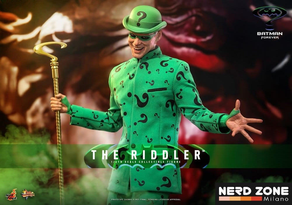 PRE ORDINE - HOT TOYS DC Comics Batman Forever Movie Masterpiece Action Figure 1/6 Riddler 31 cm