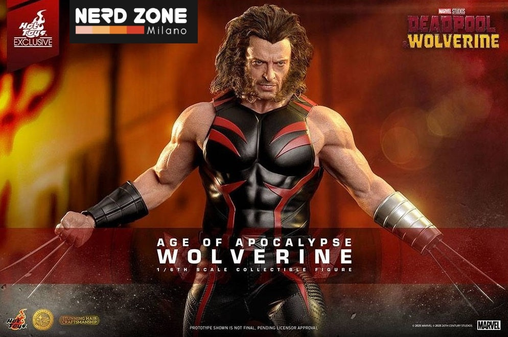HOT TOYS EXCLUSIVE - Deadpool & Wolverine Age of Apocalypse 1/6 Wolverine (Artisan Edition) 31 cm MMS819AE