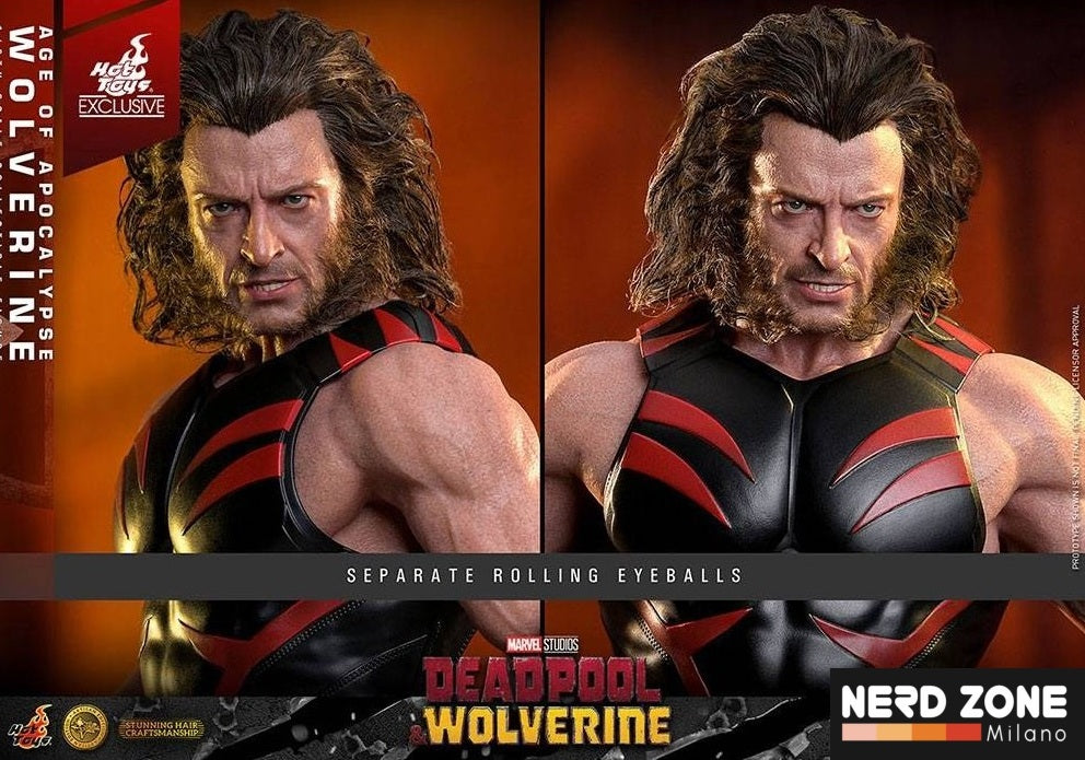 HOT TOYS EXCLUSIVE - Deadpool & Wolverine Age of Apocalypse 1/6 Wolverine (Artisan Edition) 31 cm MMS819AE