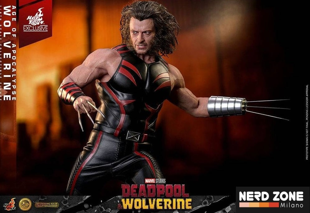 HOT TOYS EXCLUSIVE - Deadpool & Wolverine Age of Apocalypse 1/6 Wolverine (Artisan Edition) 31 cm MMS819AE