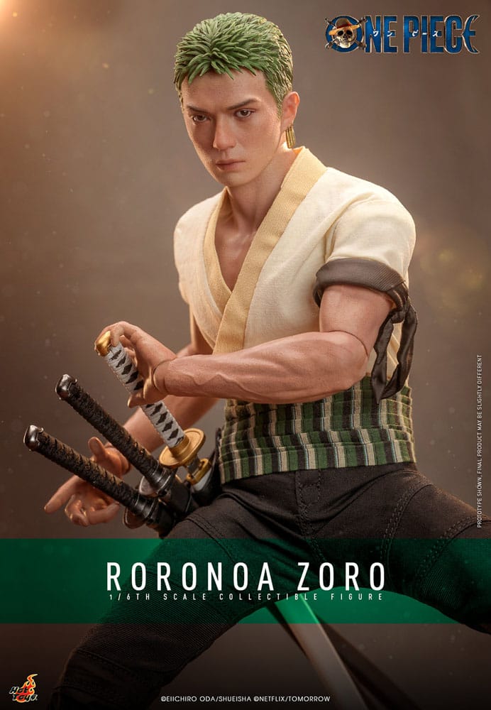 HOT TOYS One Piece (Netflix) Action Figure 1/6 Roronoa Zoro 31 cm