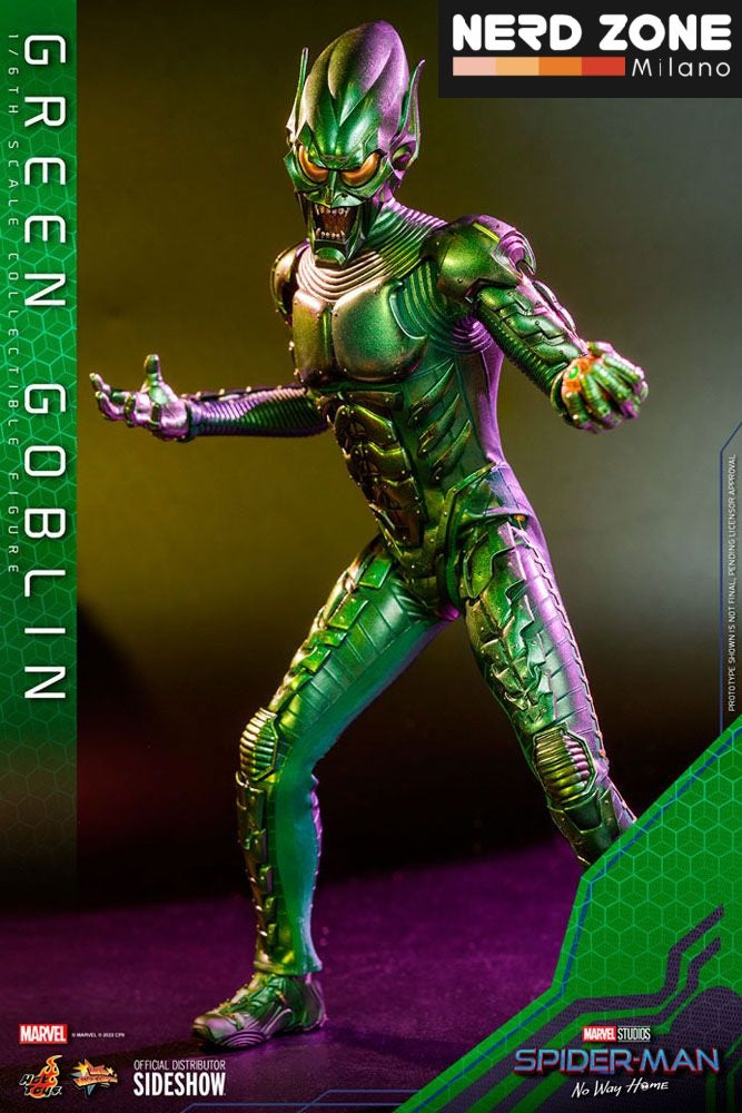 HOT TOYS Spider-Man: No Way Home Action Figure 1/6 Green Goblin MMS630
