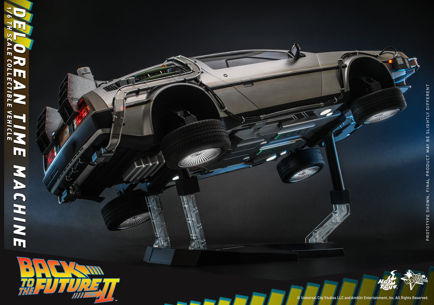HOT TOYS – Back To The Future – DeLorean Time Machine 1/6 Scale