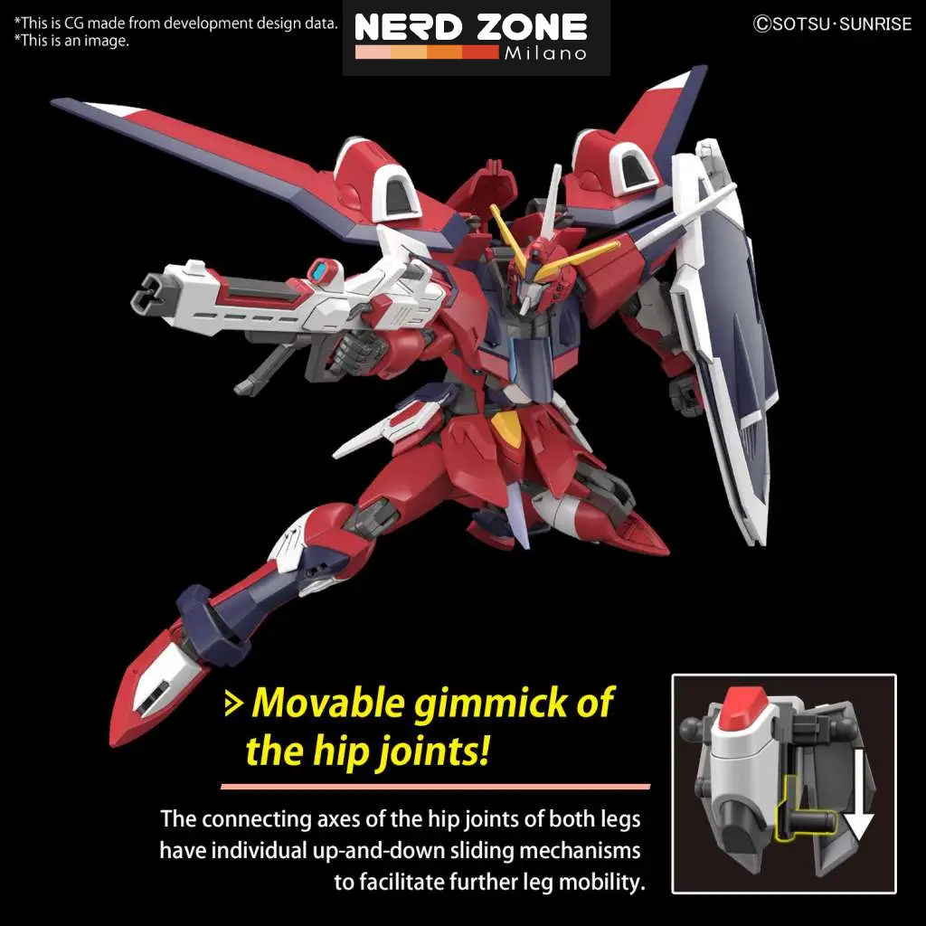BANDAI GUNPLA - Hg Gundam Immortal Justice 1/144