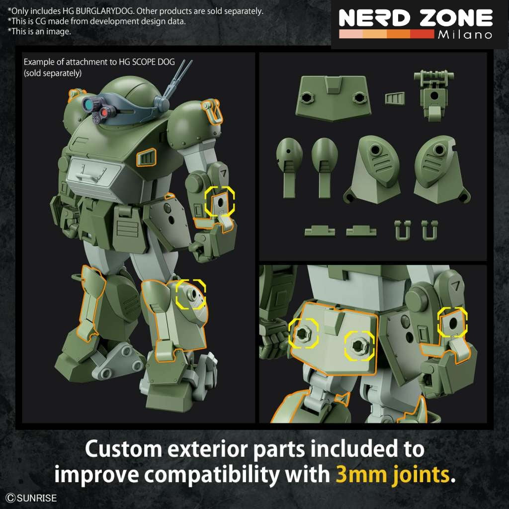 BANDAI GUNPLA - Hg Burglarydog