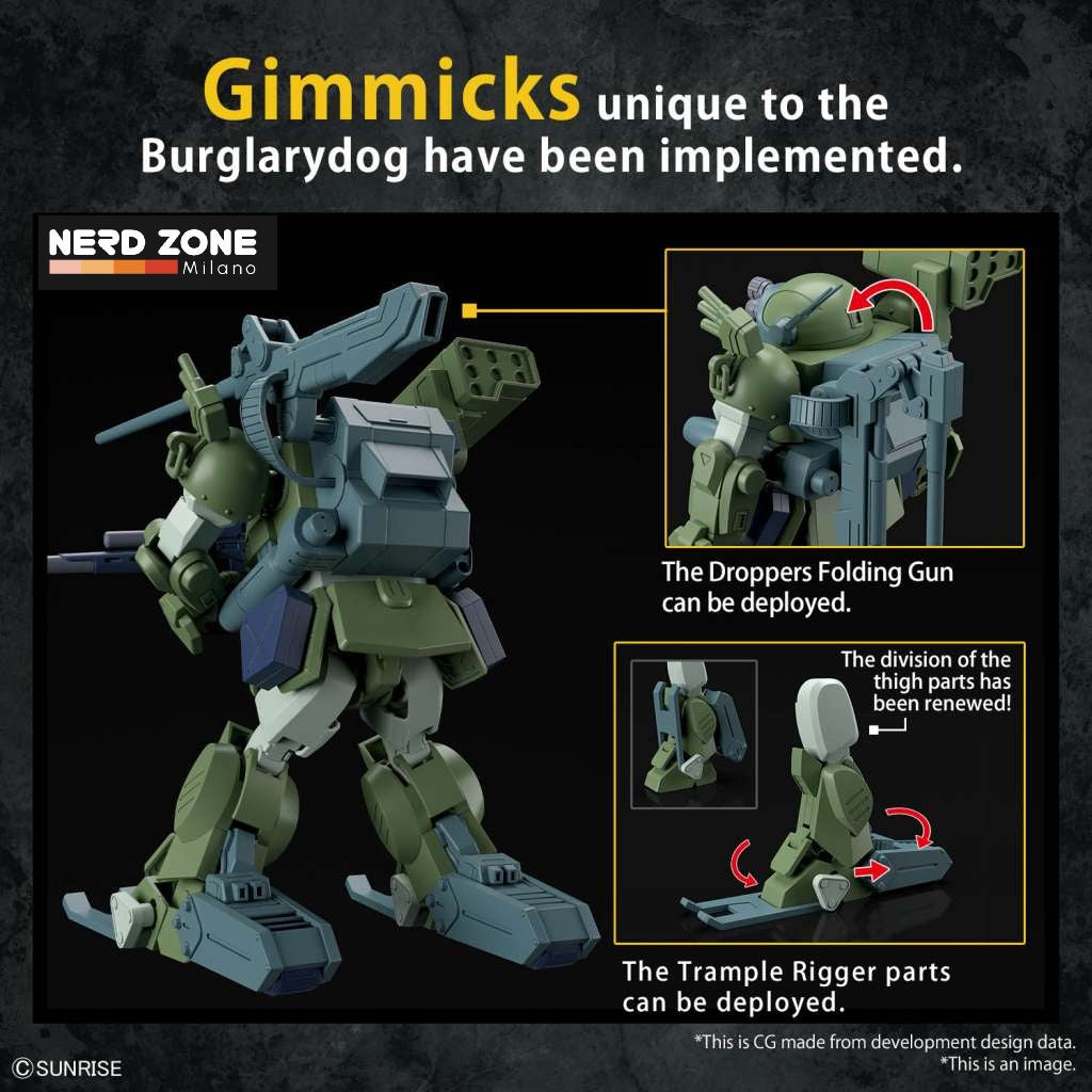 BANDAI GUNPLA - Hg Burglarydog