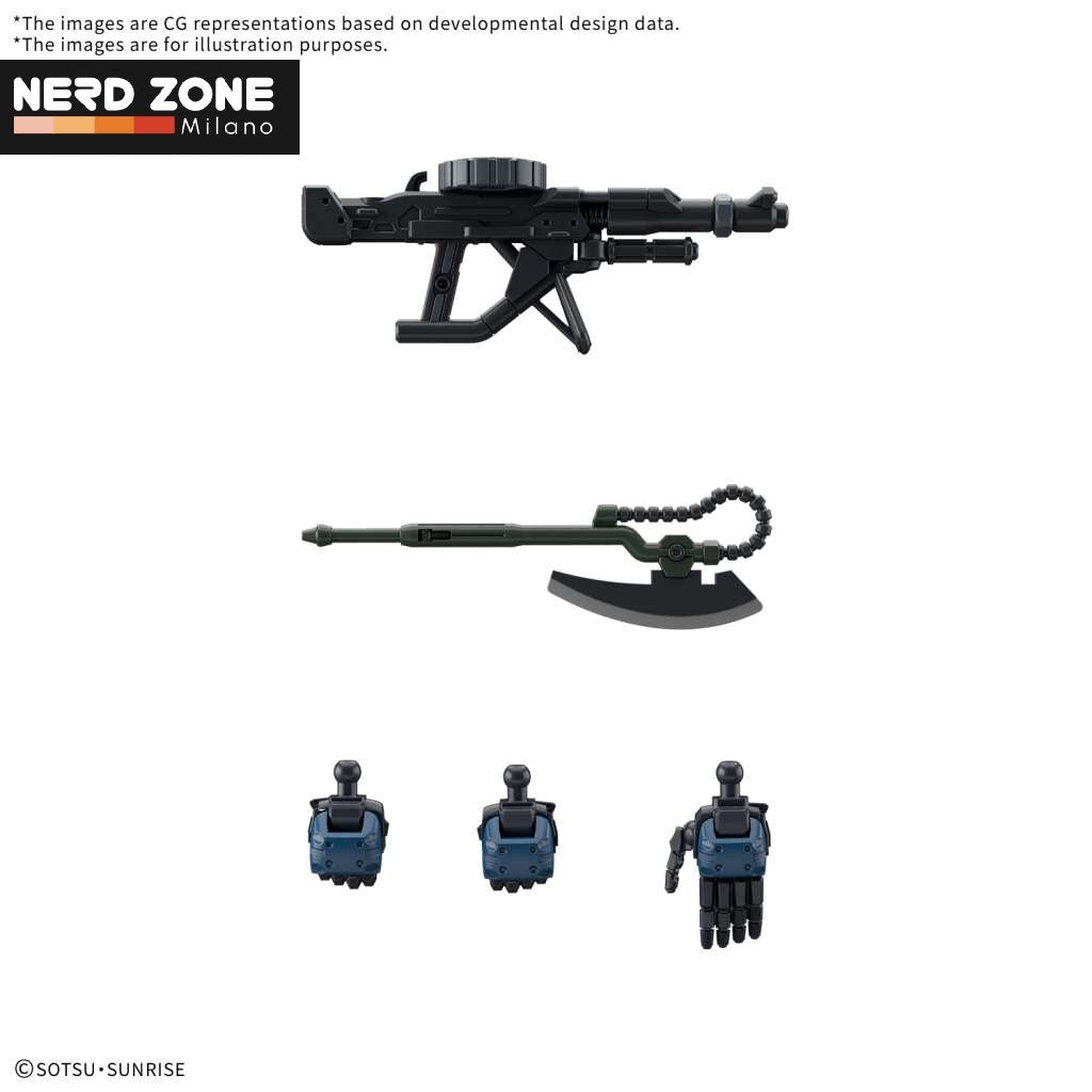 BANDAI GUNPLA - Hg Police Zaku 1/144